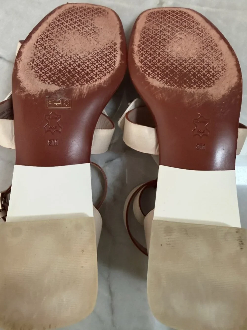 Tory Burch Aurora Leather Ankle-Strap Sandals